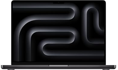 Apple 2023 MacBook Pro – bärbar dator med M3 Pro-chip med 11‑kärnig processor och 14‑kärnig grafik, 14,2-tums Liquid Retina XDR-skärm, 18 GB enhetligt minne, 512 GB SSD-lagring; rymdsvart
