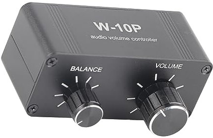 Mini PréAmplificateur Audio Stéréo Portable, Amplificateur de Casque, Contrôle du Volume pour une écoute en Déplacement