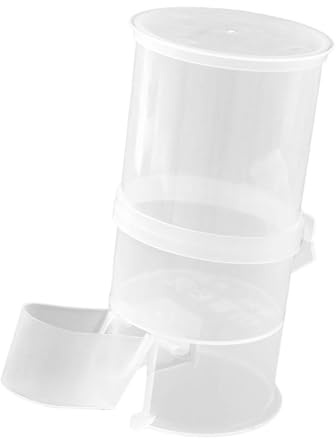 perfk Distributeur Automatique d'eau pour Pigeons, mangeoire pour Pigeons, Fournitures pour Animaux de Compagnie, Installation Facile, Pot d'eau,