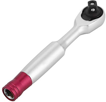 Reparaturwerkzeug für Schraubenschlüsselsatz, Mini umschaltknarre Reifenreparatursets 1/4 Zoll Drehmoment Ratsche 1/4 zoll gedore Ratschenschlüssel Schraubensatz Reparaturwerkzeug (100mm)