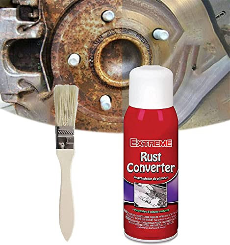 Nihexo Convertisseur de rouille Extereme pour châssis de voiture - 100 ml - Multifonction - Dégrippant de rouille - Pour entretien et nettoyage - Avec brosse - Pour voiture, SUV, camion