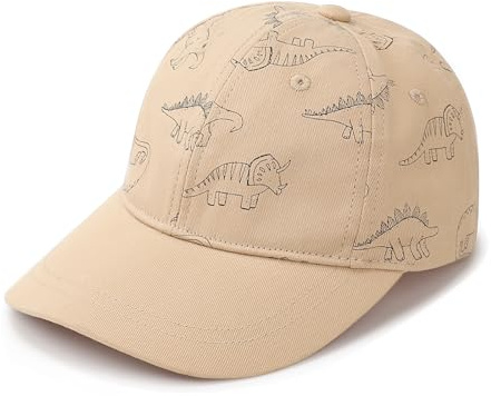 DRESHOW Niño Béisbol Gorra Bebé Sol Sombrero Lindo Dinosaurio Patterned Gorras Unisex Bebé Camionero Sombreros Infantil Niño Kid Sombreros para Niños Niñas