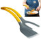 Derwrtup Egg Flipper | 2 in 1 Toaster Tong,Ergonomic Handle Kitchen Utensil for Pancake Steak Omelette BBQ Toast Bread Breakfast