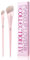 Jessup Pinselset makeup, Foundation Pinsel und Concealer Pinsel, 2-teiliges rosa Make up Pinsel Set, Gesichtspinsel Gesichts Makeup Pinsel für flüssige Creme, Premium-Synthetik T497