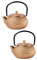 MAGICLULU 2pcs Small Tea Kettle Grey Rustproof Tea Kettle Whistle Decorative Teapot for Lovers