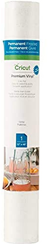 Cricut 2005224 Premium Vinyl™ Frosted – Permanent, 12 x 48