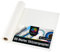 OfficeTree 50m Transparentpapier Rolle Weiß - Skizzenrolle 40cm breit 50g - Schnittmusterpapier Rolle - Pergamentpapier Rolle - Pauspapier für Schnittmuster - Architektenpapier Rolle - Pattern Paper