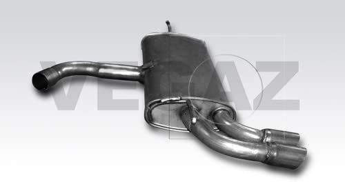 VEGAZ Rear silencer VS-628 rear