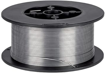 Bobina Filo Animato per comuni saldatrici 0,6/0,8/0,9/1,0 mm 450 gr Filo per Saldatrice a filo animato come Parkside Mauk o Deca ecc. (1,0 mm)