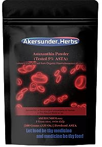 Polvo de extracto de algas rojas de lluvia pura, 100 gramos, asta > 5%, Suplemento antioxidante más fuerte