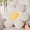 Yhoelata Cojin Flor Blanco, Cojín de Suelo Estético para Habitación, Cojines Sofa, Cojines Cama Decoración de Dormitorio, Decoración de Habitación Infantil, 38 cm