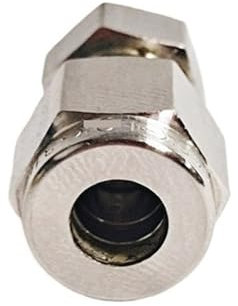 VPCPWTYZY Stainless Steel 316 High Pressure 6mm 1/4in 3/8in 1/2in Caps 1/4'' Tube OD Compression Tube Cap Plug catholic(3/8 inch)