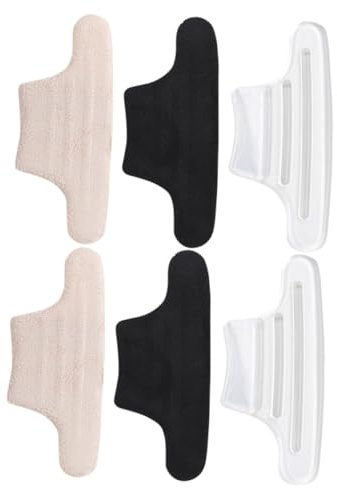 ARTSEWPLY 3-pack Hälskydd Höga För Förebyggande Bekväma Fotkuddar För Kvinnor Skotillbehör