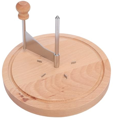 Haofy Träost Slicer Cheese Shaver Stainless Steel Cheese Curler Cutter Stable Design Mångsidig Funktionalitet Lätt Att Använda för Hemrestauranger Dessert Shops