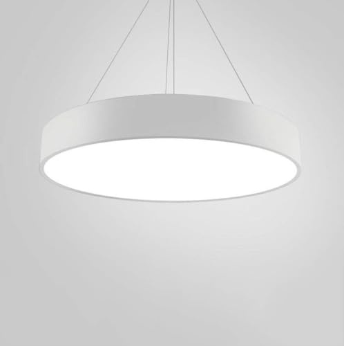 Lámpara de oficina Lámpara de suspensión redonda LED - Lámpara de barra Edificio de oficinas Estudio Restaurante Luces colgantes Techo moderno,luminaria LED