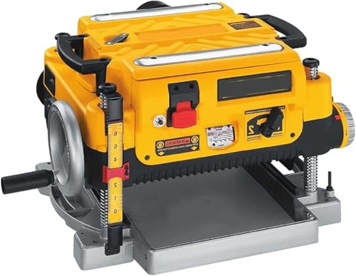Woodworking Table Planing Machine, Multi-Functional Electric Planer for Flat Planing, 220V, Compact Design for Home and Professional Use