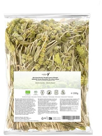 Minotaur Herbs | Tè di Montagna Greco Biologico 200 g | Qualità Premium da Coltivazione Biologica controllata