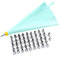 Set completo di tubazioni 5026PCS con ugelli in acciaio inossidabile ad alte prestazioni e sacchetti in silicone (50PCS)