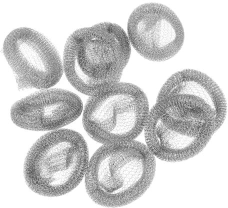 Amosfun 10er-pack Flusenfänger Für Waschmaschinen Edelstahlfilter Für Den Ablaufschlauch Flusenentferner Für Waschmaschinen Einfach Zu Installierende Flusenfallen