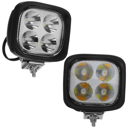 VALICLUD 2 pezzi Faro Lavoro LED per Elevatore Super Luminoso e Basso Consumo Compatibile con Vari Modelli Lampada Anteriore Sicurezza e Alta Visibilità