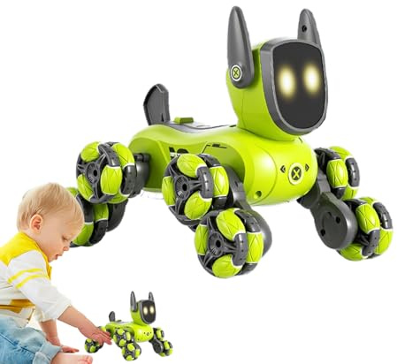 Genérico Cachorro Mecánico De Peluche – Caminador | Mascota Electrónica Realista para Niños | Juguete para Diversión Y Uso Diario De Entretenimiento