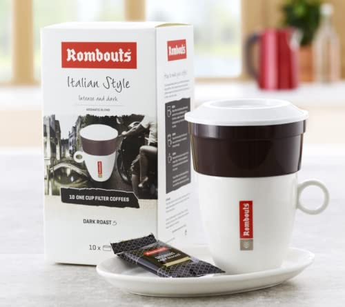 Rombouts Filtre à café italien une tasse 10 4 Boxes