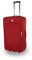 SIGN Stoffkoffer Trolley Reisekoffer Inline Rollen (Handgepäck-Mittel-Groß-Sehr Groß) (Rot, Mittlerer Koffer (61cm))