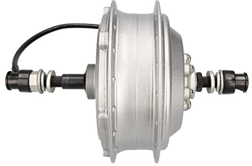 windmeile | E-Bike Nabenmotor Hinterrad, Silber, 26', 36V/250W, E-Bike, Elektro Fahrrad, Pedelec