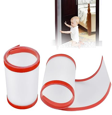 DTYGUIXE 2 Stück Fingerklemmschutz Türen 17x120CM Tür Fingerschutz Finger Klemm Schutz für Türe Einklemmschutz Kinder Transparent Klemmschutz tür Selbstklebend Türschutz für Kindergarten Klassenzimmer