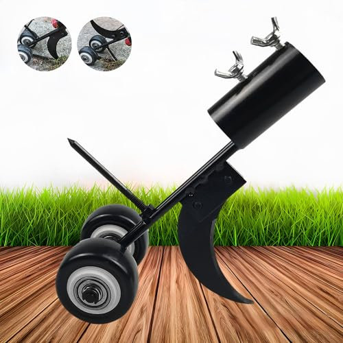 Miyobing Unkrautentferner Mit Raedern, Unkrautentferner 2 IN 1, Unkrautstecher Garten Manueller Weeder Wurzeljäter Hand Weeder Jäter Werkzeug Unkrautjäter Wurzeljäter Geeignet zum Jäten in Spalten