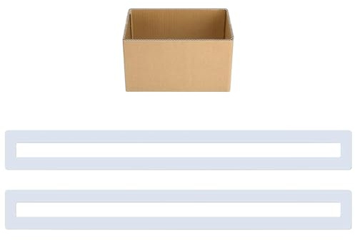 Pochoir pour Lignes - Pochoir Réutilisable Pour Peinture de Lignes de Stationnement,En Silicone 10x234 cm Avec Boîtier Carton Pour Asphalte, Traçage & Allées – Accessoires Lettrage