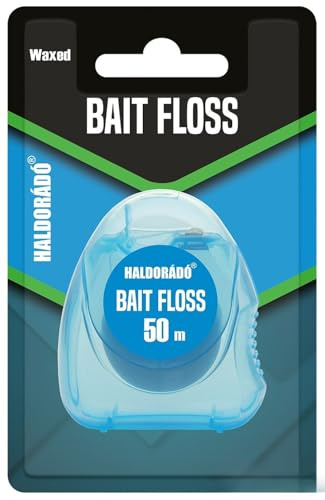 Haldorado Fil d'appât ciré pour appâts pop-up et accessoires de bas de ligne 50 m