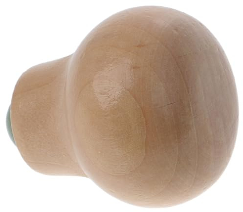 MAGICLULU Rouleau de Massage Facial en Bois de Hêtre, Outil de Massage du Visage Compact et Portable pour Cou et Visage, Rouleau Facial Multifonctionnel pour Soins Peau et Détente
