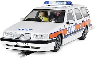 Superslot H4627 Volvo 850 Estate - Police Edition, Slot Cars - Street & Rally, per bambini dai 3 anni in su