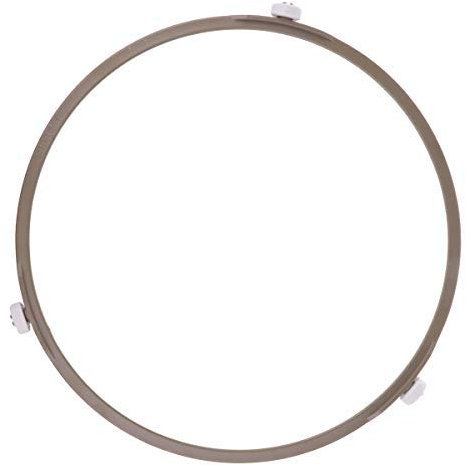 inhzoy Universal Microwave Roller Ring Plate Tray Turntable Rotating Supporter for Glass Plate Tray Brown 8.5 inch(Large)
