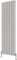 Radbliss Vertical Flat Panel Design Radiator 1800x544mm White Double Tall RAD Central Heating