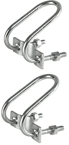 Warmhm 2Pièces Pince De Fixation Universelle pour Parasol Et Drapeaux Lot de Durable Installation Facile pour Tiges Tricycles Aux Intempéries Et Aux