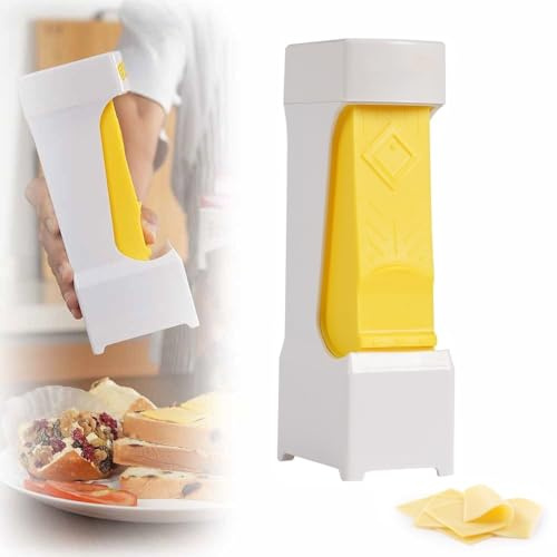 Butter Cutter, One-Click Butter Cutter,2025 NEW Single-Stick Butter Cutter, Butter Dispenser with Stainless Steel Blade and Storage Case for Quickly Making Bread, Cakes, Breakfast (1PCS)