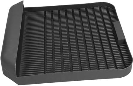 Sosoport Alfombrilla para Caja para Gatos Antideslizante De Lavable Alfombrilla Grande para Mantener El Suelo Limpio Bandeja De Arenero De Interior
