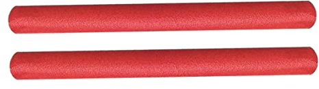 Nouilles de Piscine, Nouilles de Piscine Natation Jumbo Flotteurs Tubes en Mousse Aide à l'apprentissage des Sports Nautiques 2 pièces Rouge