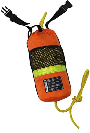 Dickly Sacco di Corda da Lancio per Soccorso in Acqua Corda in Polipropilene Dispositivo da Lancio Attrezzatura di Sicurezza Corda Galleggiante Portatile per