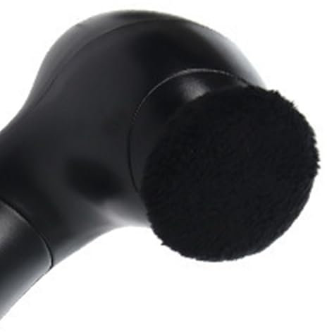 Battery-Powered Electric Shoe Polisher with 4 Brush Heads for Leather Care & Shine Restoration