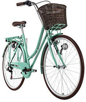 KS Cycling Damen Stowage RH 51 cm Fahrrad, grün, 28