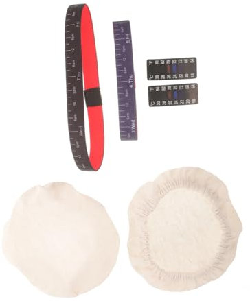 OFFSCH Complete Sourdough Starter Jar Accessory Thermometer Gauge Jar Lid and Date Marking Bands for Efficient Fermentation