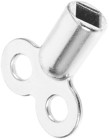 JUMPLAWN Llave De Purga De Calefacción para Radiador Llave De Válvula De Escape De Metal Herramienta De Ventilación De Aire para Purga De Radiador Casa