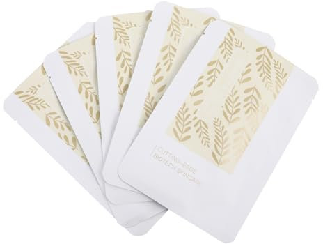 5 Pezzi Cerotti Antirughe per Labbra Patch Nutrienti e Idratanti per Area Labiale Lifting e Rimpolpante Comodi e Facili Usare