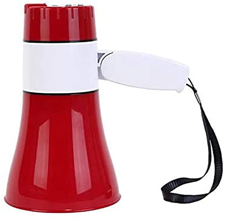 megafon, Megafonhögtalare USB Handheld Bullhorn 20 Watt Extra hög megafon