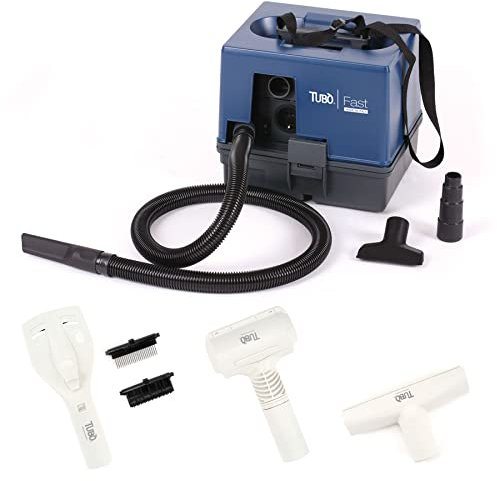 Aspirapolvere per peli animali domestici portatile con spazzola pettinatrice, raccogli peli per cani e gatti, spazzola per tappezzeria TUBÒ FAST PET CARE di Aertecnica