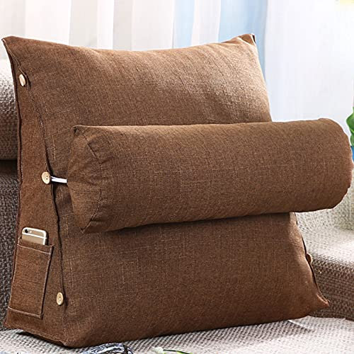 YZHY Keilkissen,Lesekissen,Perfekt als Lesekissen,Wandkissen,Rückenlehne Eckkissen Kopfteil Rueckenkissen Lesen oder Spielen auf dem Bett/Sofa/Boden