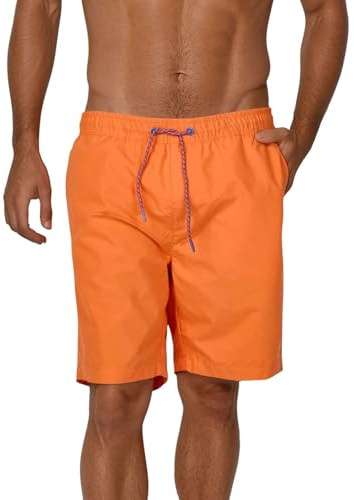 riverso RIVDavid - Bañador Corto para Hombre, 100% poliéster, Color Negro, Azul, Rojo, Verde, S, M, L, XL, XXL, 3XL, 4XL, 5XL